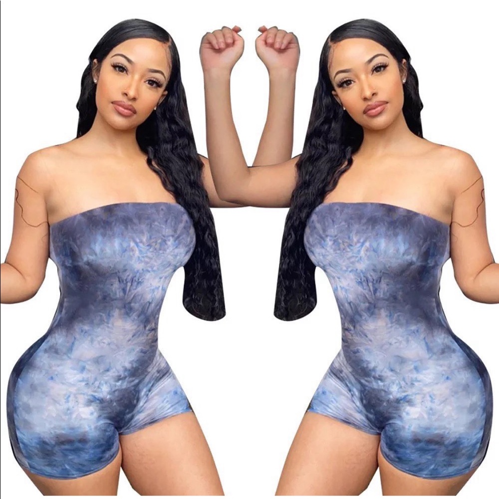 BRAND NEW! Tie Dye Romper